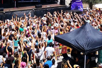 Siloé en el Lavanda Fest Caleruega