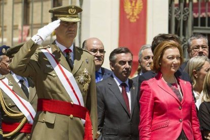 El Rey Felipe VI-EFE / JAVIER CEBOLLADA