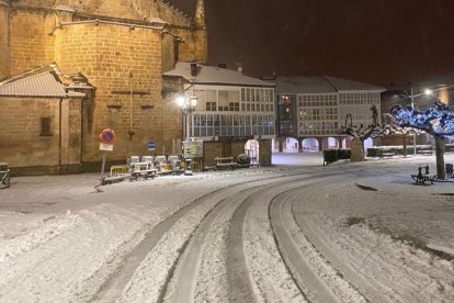 Las nevadas seguirán produciéndose en el norte hasta mañana por la tarde. ECB