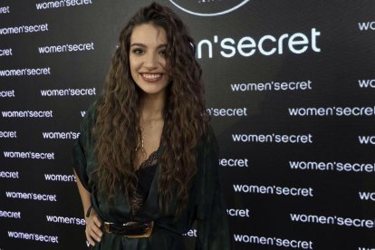 Ana Guerra, en un acto de Womensecret.-