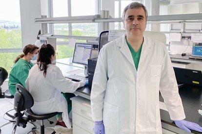 David Rodríguez Lázaro, director del área de Microbiología de la Universidad de Burgos. ECB