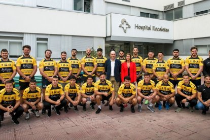 Presentación del equipo Aparejadores RC en el Hospital Recoletas. TOMÁS ALONSO