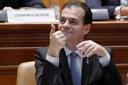 El nuevo primer ministro, Ludovic Orban.-EFE / ROBERT GHEMENT