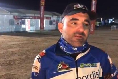 Daniel Albero, el primer diabético en correr el Rally Dakar.-TWITTER DANIEL ALBERO