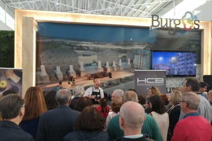 Encuentro gastronómico de Burgos ciudad creativa de la gastronomía, celebrado en Fitur.