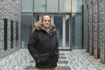 El decano del Colegio Oficial de Arquitectos, Javier Achirica. RAÚL G. OCHOA