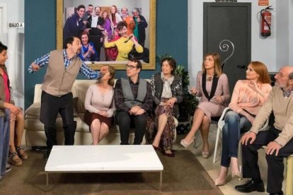 Imagen de la serie de Tele 5 ' La que se avecina', una de las preferidas por los 'millennials'.-EL PERIÓDICO
