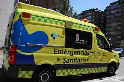 El menor fue trasladado en ambulancia a Vitoria, donde falleció. ECB