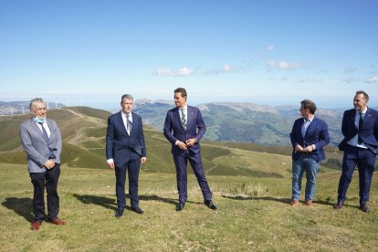 Inauguración de la carretera Picón Blanco-La Sía. ECB