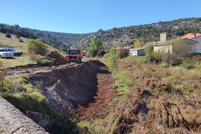 Actuaciones de la CHD en el río Lobos en Hontoria del Pinar. ECB