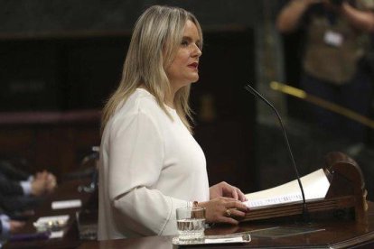 Mari Mar Blanco de la Fundación de Víctimas del Terrorismo.-DAVID CASTRO