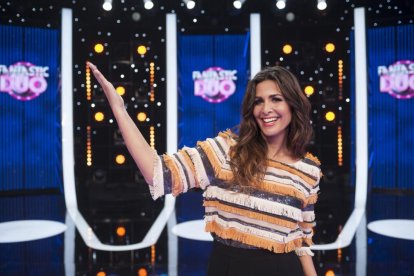 Nuria Roca, presentadora de 'Fantastic Duo', el nuevo concurso musical de TVE-1.-