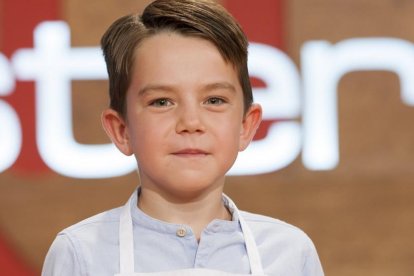 El joven Oscar Jefferson, en una imagen promocional del programa de TVE-1 'Masterchef Junior'.-