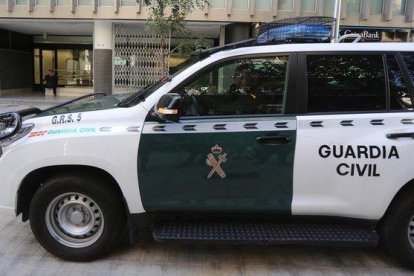 Vehículo de la Guardia Civil.