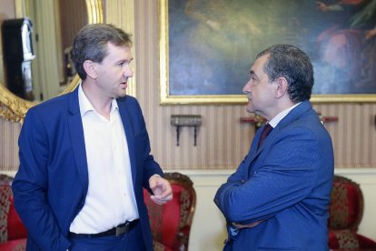 Javier Lacalle y Emilio Gutiérrez.-RAÚL G. OCHOA