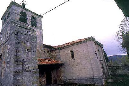 Iglesia de San Andrés, en Alfoz de Santa Gadea. ECB