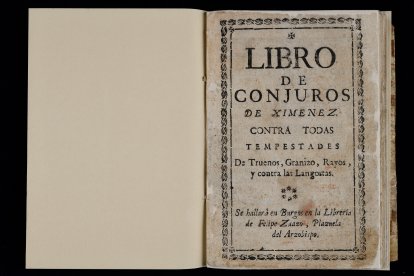 'Libro de Conjuros' de Villegas después de la restauración. ECB