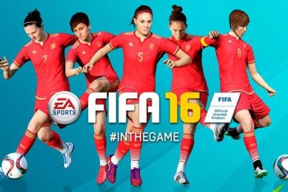 El vídeo promocional del nuevo videojuego 'FIFA 16' con selecciones femeninas.-Foto: EA GAMES