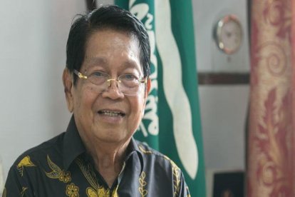 Ghazali Jaafar, líder del Frente Moro de Liberación Islámica en Filipinas.-EL PERIÓDICO