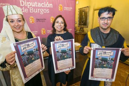 La Diputación de Burgos acogió el acto de presentación del evento. TOMÁS ALONSO