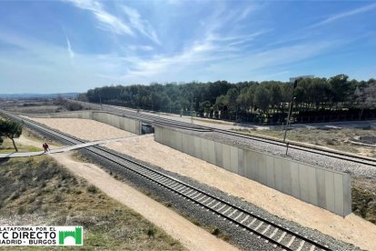 Simulación de cómo quedaría la pendiente tras la obra en la línea del Directo