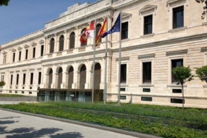 Imagen del Palacio de Justicia, sede de la Audiencia Provincial. ECB