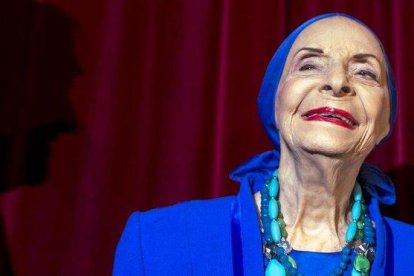 Alicia Alonso, directora del ballet nacional de Cuba.-JORDI COTRINA