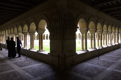 Vista del claustro del Monasterio de Santo Domingo de Silos. ECB