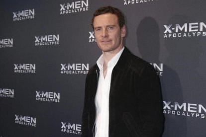 Michael Fassbender, en la presentación en Australia de la nueva entrega de la franquicia 'X-Men'.-EFE / DAVID MOIR