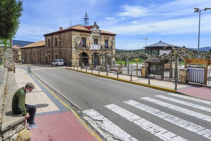 En Quintanar de la Sierra el cribado se va a realizar el sábado 16 de enero. ISRAEL L. MURILLO