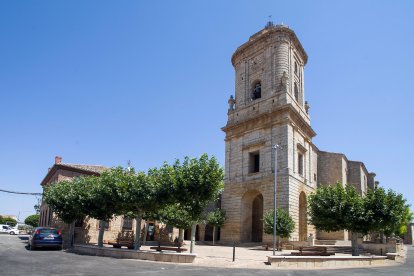 Imagen de la iglesia de San Andrés, en Villasilos. TOMÁS ALONSO