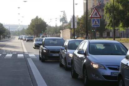 Imagen de tráfico en el bulevar. RAÚL G. OCHOA