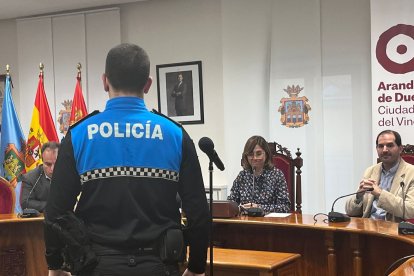 Tras años muy complicados, la Policía Local de Aranda crece