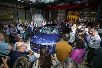 Presentación de la nueva berlina de Mercedes-EQ. TOMÁS ALONSO