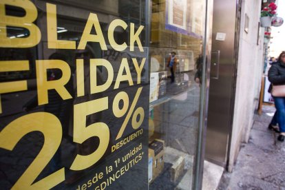 El Black Friday en 2022 se celebra el 25 de noviembre. TOMÁS ALONSO