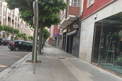 Imagen de la calle Briviesca, donde el 1-1-2 ha registrado al menos tres avisos. ECB