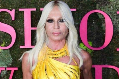 Donatella Versace-AFP / MIGUEL MEDINA