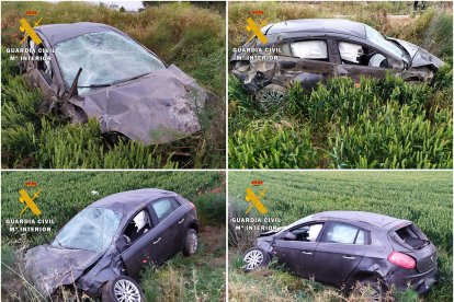 Accidente en la Ribera. GUARDIA CIVIL