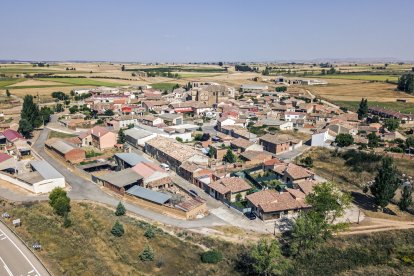 Vista aérea de Padilla de Abajo.ISRAEL L. MURILLO