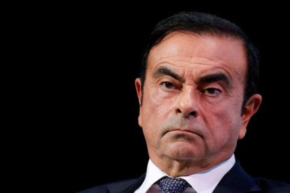 Ghosn, con triple nacionalidad francesa, brasileña y libanesa, fue arrestado por primera vez el 19 de noviembre de 2018.-REUTERS