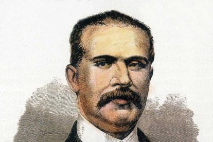 Retrato de Isidoro Gutiérrez de Castro colgado en Twitter por el Archivo Municipal.-