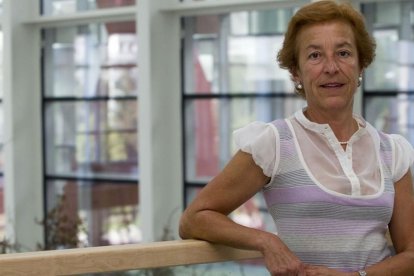 Aurora Martín, nueva directora del Sistema Atapuerca y del Museo de la Evolución Humana. RAÚL G. OCHOA