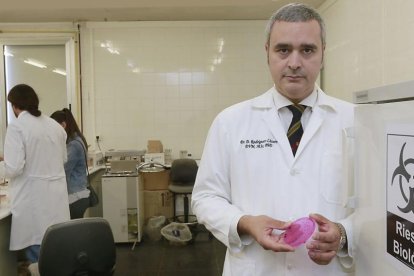 David Rodríguez es el director del Área de Microbiología de la Facultad de Ciencias de la UBU y del grupo de investigación de Microbiología One Health.-RAÚL G. OCHOA