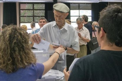 Jornada electoral del pasado 26-J-FERRAN SENDRA