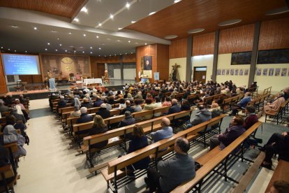 Celebración religiosa en una iglesia burgalesa. DIÓCESIS