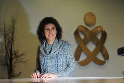 La presidenta del Colegio Oficial de Enfermería, Esther Reyes. I.L.M.