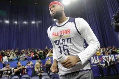 DeMarcus Cousins en el All Star 2017.-AFP / RONALD MARTINEZ