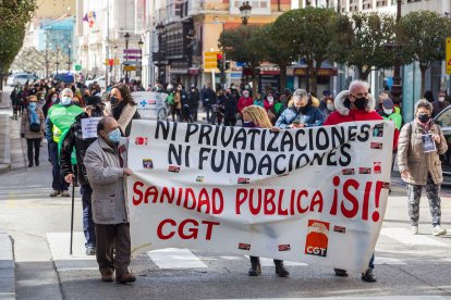 Manifestación por la Sanidad Pública. TOMÁS ALONSO