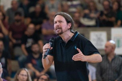 El secretario general de Podemos, Pablo Iglesias-EUROPA PRESS