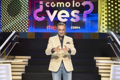 El periodista Carlos Herrera, presentador de ¿Cómo lo ves?-TVE